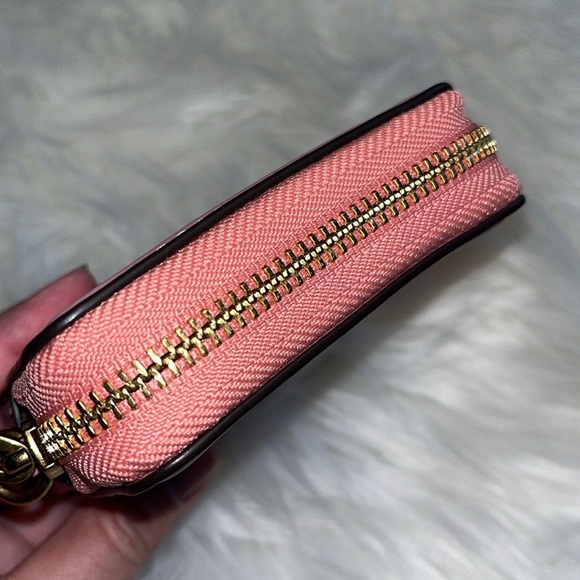 Coach Small Chain Wristlet in Bubblegum Pink - Picture 8 of 11
